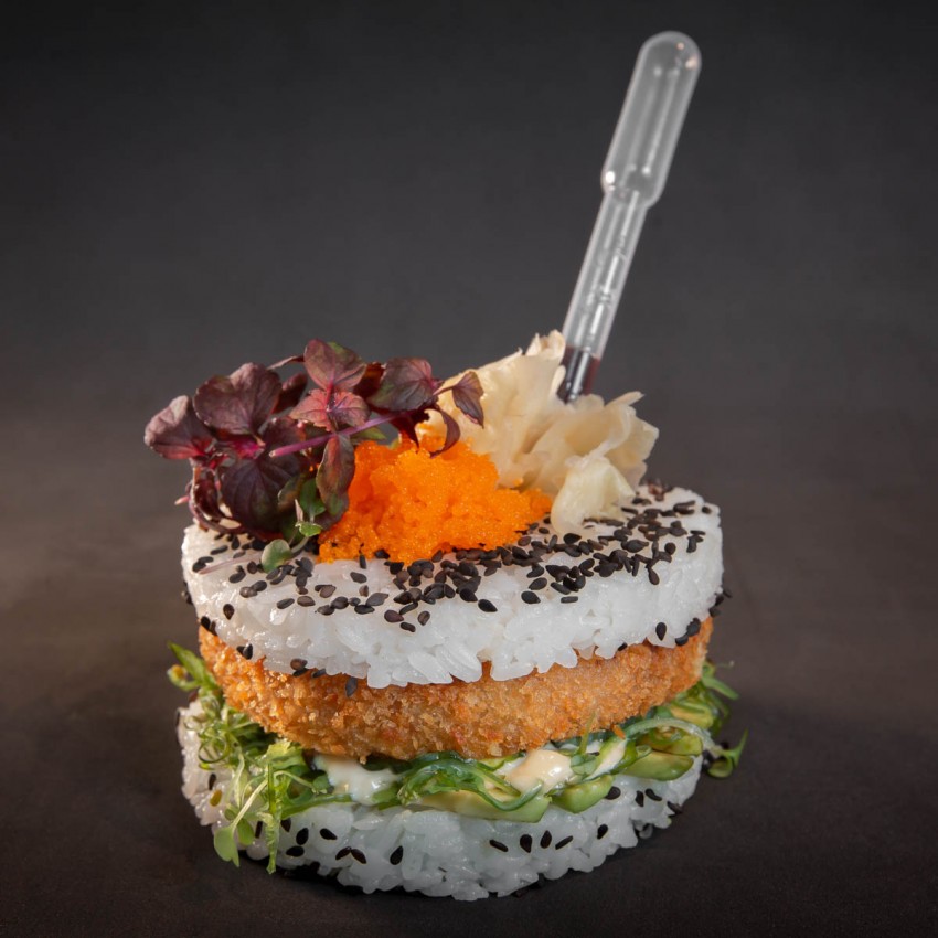 Suši burgers ar tunci